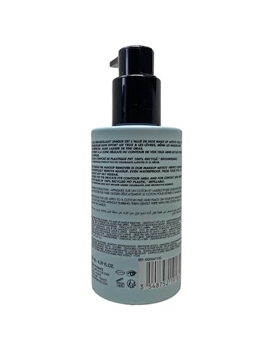 Make Up For Ever Waterproof Eye & Lip Makeup Remover 125ml - Gentle, Fragrance-Free, Sensitive Eyes & Contact Lens Safe