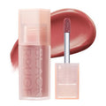 BLACK ROUGE, Double Layer Over Velvet Sweet Tangerine, DL28 Hush Fig ? Korean Sheer Glow Velvet Lip Tint, Long Lasting, Non-Smudge, Vitamin C Infused, Hydrating, Jeju Tangerine Scent