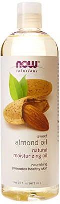 Now Foods Almond Oil 16oz (Pack of 3) – 48oz Total, Natural Moisturizing Oil
