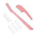 Tweezerman Tea Rose Prep and Plane Facial Razor Set