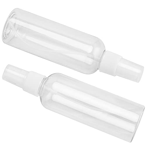 4oz 120ml Clear Spray Bottles Bulk - 50 Pack Refillable Travel Size Containers