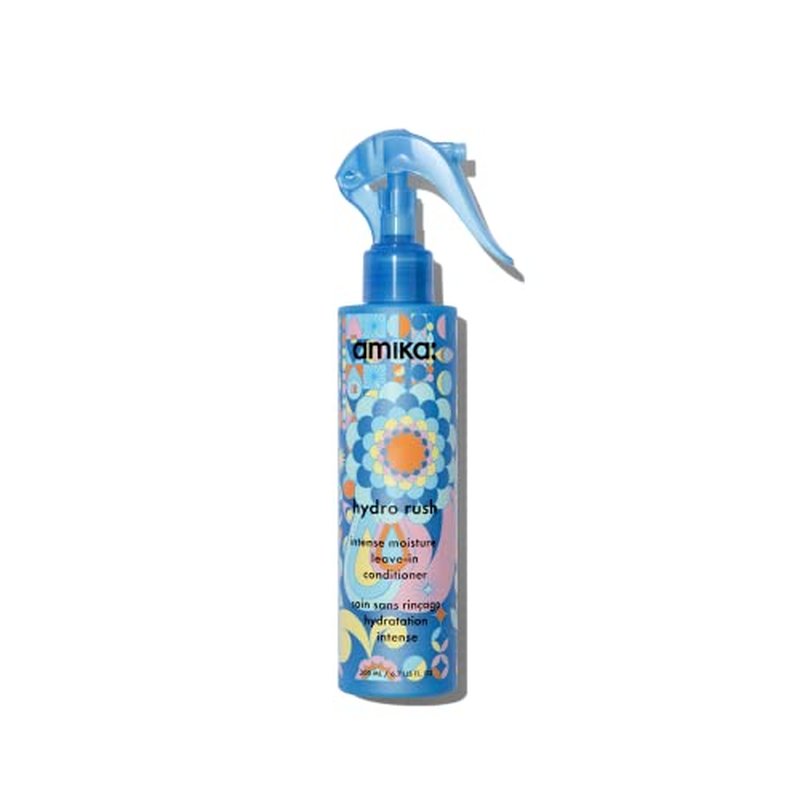 amika Hydro Rush Intense Moisture Leave-In Conditioner with Hyaluronic Acid