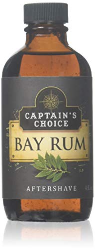 Aftershave Splash Bay Rum 4 Fl Oz - Captain's Choice