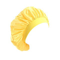 beauty YFJH Soft Satin Silk Salon Bonnet Night Sleeping Wide Band Hat Hair Loss Cap for Women