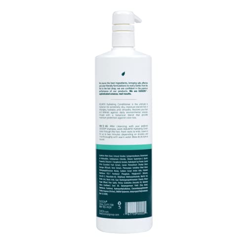 SUDZZFX AquaFix Hydrating Deep Conditioner for Dry Damaged Hair - 33.8 Fl Oz