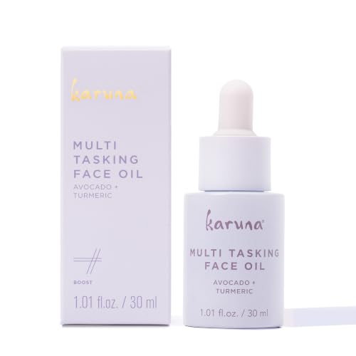 Karuna Multi-Tasking Face Oil - Hydrating & Radiance-Boosting Facial Oil for All Skin Types, 30ml