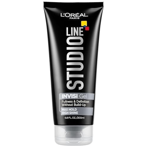 L'Oreal Paris Studio Line INVISI Gel, Strong Hold 6.80 oz (Packs of 3)