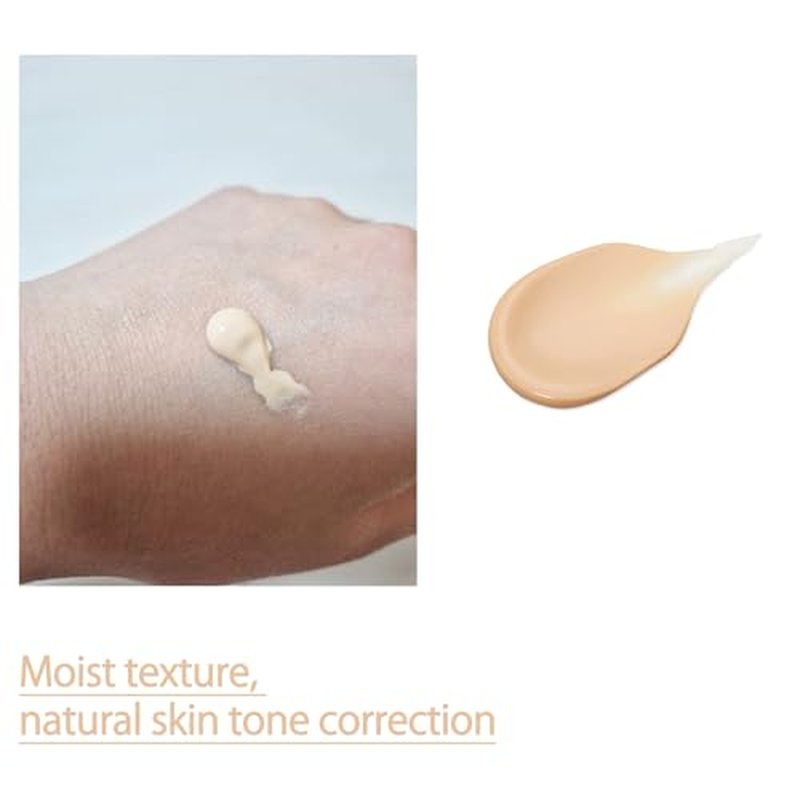Makeup base, Facial Daily skincare For a.t.o.m.y beige color Outdoor-friendly moisturizer, 60ml(2 fl.oz.) 1pcs / Cotton swab included