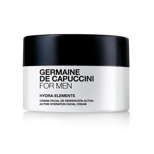 Germaine de Capuccini | FOR MEN - Hydra Elements Moisturizer - Moisturizer face cream for men - Formulated for men¡¯ skin, often aggravated by shaving - Active Hydration Facial Cream - 1.7 oz