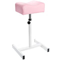 Hedume Adjustable Pedicure Footrest Stool for Salon & Home Beauty, Pink