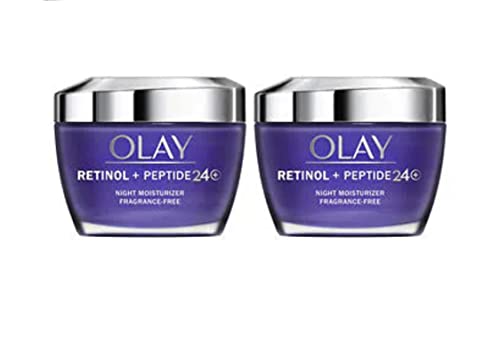Retinol Peptide Night Moisturizer Fragrance-Free 1.7 OZ - 2 Pack