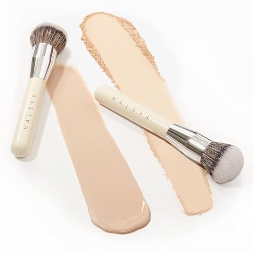 Makeup Brush Set with Sponge - Soft, Vegan, Cruelty-Free, Blending Tools