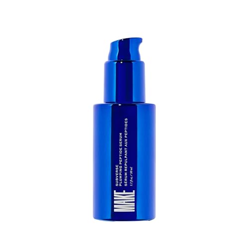 MAKE Beauty Subverse, Multi-Peptide Serum for Face. Hydrating and Firming Anti-Aging Skin Serum with Plumping Formula for Wrinkles, Fine Lines, and Skin Barrier Support