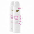 Dove Whole Body Deodorant Spray for Women Gardenia Breeze 4 oz Pack of 2