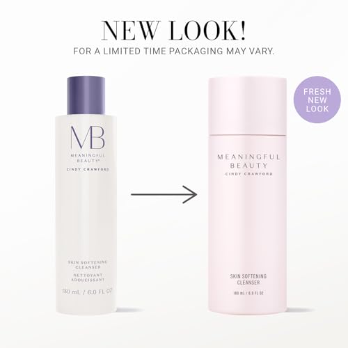 Meaningful Beauty Skin Softening Cleanser - Non-Foaming, Oil-Free, Fragrance-Free, 6 Fl Oz (Pack of 1)