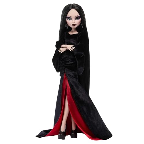 Monster High Wednesday Morticia Addams Doll - Dark Elegant Collectible Toy