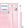 Electric Rechargeable Toothbrush for Plaque Control Pastel Pink