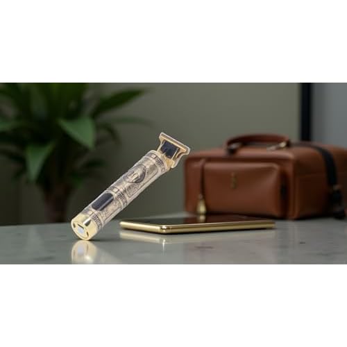 Alomejor Beard Trimmer,Non Slip Frame Washable Blade Hair Trimmer T Blade for Men Barbers Home Use Professional Grooming Gifts