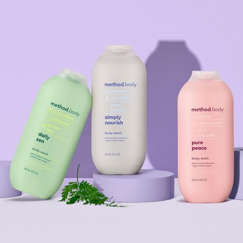 Method Body Wash Variety Pack - Paraben & Phthalate Free 3 x 18oz