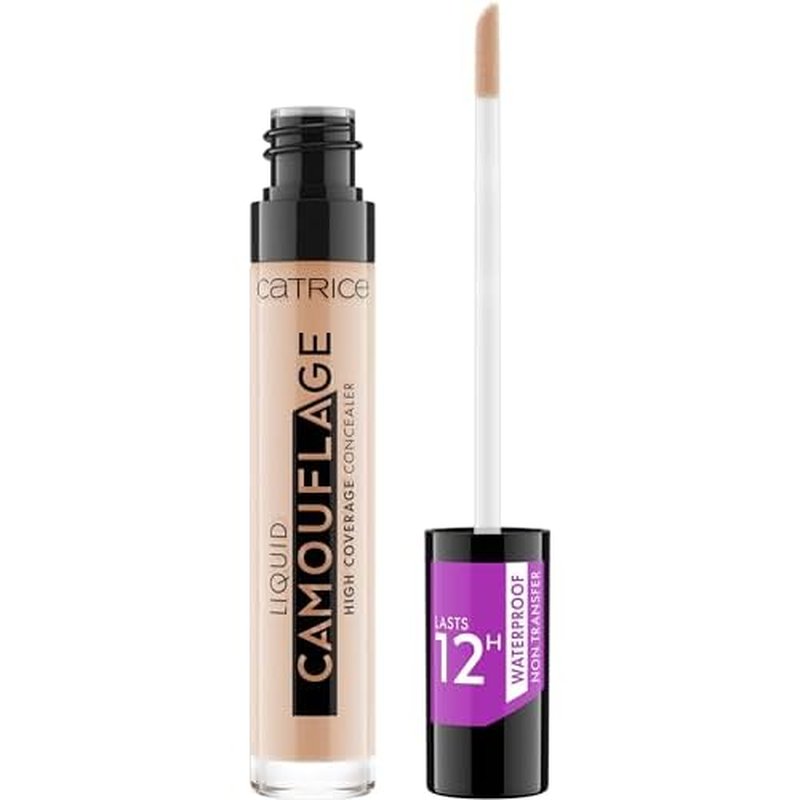 Catrice Liquid Camouflage Concealer (005 Light Natural) - Ultra Long Lasting Concealer for Optimal Coverage