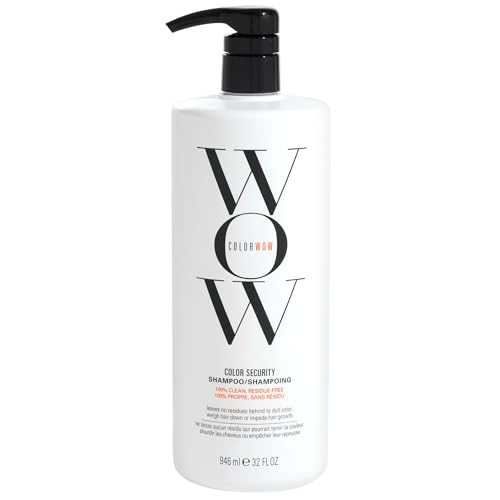 Color Wow Color Security Sulfate-Free Shampoo - 32 Fl Oz, Residue-Free Hair Care