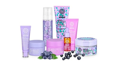 Natura Siberica Wild Blueberry Face Cleanser 100ml - Natural Antioxidant & Moisturizer