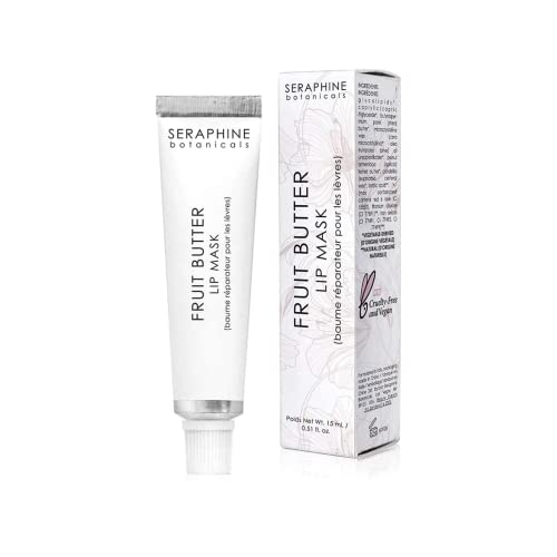 Overnight Lip Mask - Original - Hydrating Shea & Apricot Kernel Oil - Vegan & Paraben-Free - 0.51oz