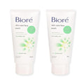 Bi-ore Facial Cleanser Twin Pack 130g x 2 - Gentle Face Wash for Women, Deep Cleansing Facewash Formula Removes Dirt & Oil, Suitable for Sensitive Skin, Maintains Moisture Without Over-Drying