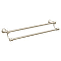 Moen Belfield 24-Inch Double Towel Bar Polished Nickel - Bathroom Accessory