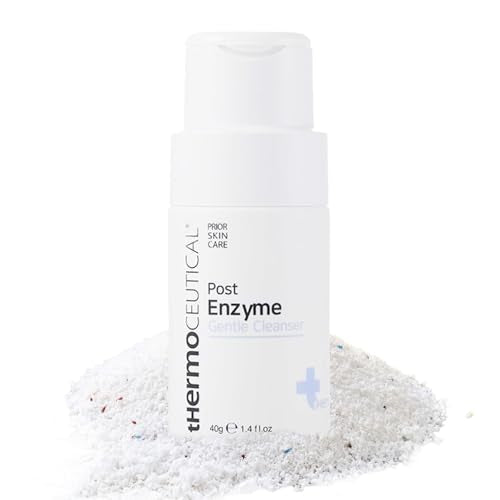 tHermoCEUTICAL Post Enzyme Gentle Cleanser - Daily Exfoliating Face Wash, Facial Scrub Exfoliator with Papaya Enzyme Powder, 1.4 fl.oz