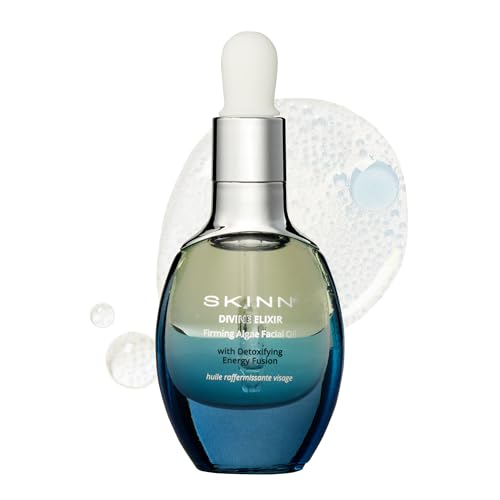 Anti-Aging Facial Oil with Firming Algae - Non-Greasy Formula 0.5 Fl Oz