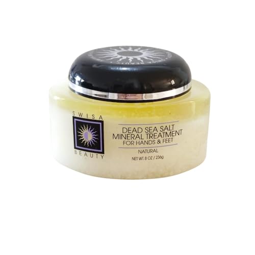 Dead Sea Mineral Salt Body Scrub with Grape Seed & Jojoba Oils - 8 oz