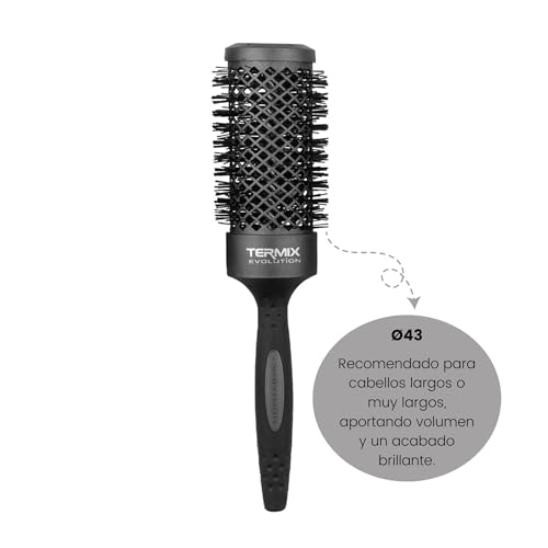 Termix Evolution Plus Hair Brush for Thick Hair 43mm - P-EVO-5005PP, Variation of 43/62 mm