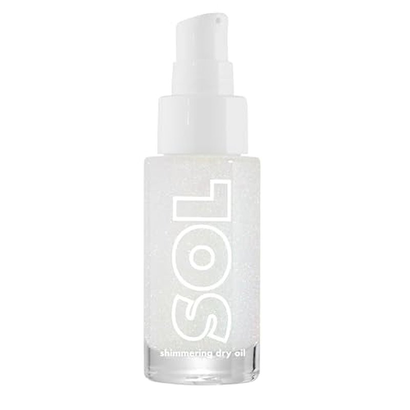 ColourPop x Twilight Sol Shimmering Dry Body Oil - Moisturizing Body Care, Shimmer Oil & Glowy Summer Makeup - Infused with Nourishing Coconut, Argan & Almond Oils - Like Diamonds (0.16 Fl Oz)