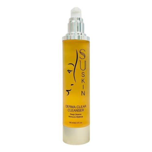 Su-Skin Gentle Foaming Facial Cleanser, Hydrating Gel Cleanser, Safe Makeup Remover, with Aloe Vera