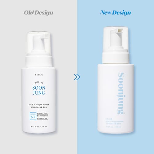 ETUDE SoonJung pH 6.5 Whip Face Cleanser Big Size - Gentle Vegan Skin Care