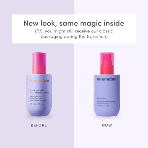 Evereden Kids 2-in-1 Detangling Spray & Shampoo - Gentle, Vegan, Dermatologist-Tested