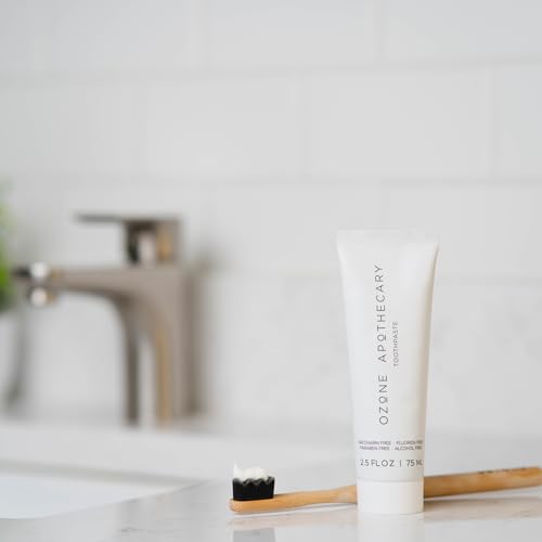 Ozone Oil Toothpaste Natural Fluoride-Free Oral Care for Healthy Gums & Teeth