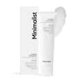 Minimalist SPF 40 Water Resistant Invisible Sunscreen Gel | Ultra Light Gel | No White Cast | Sweat Resistant | PA+++ | With Tomato Extract, Squalane and Jojoba Seed Oil | For Women & Men | 50 gm