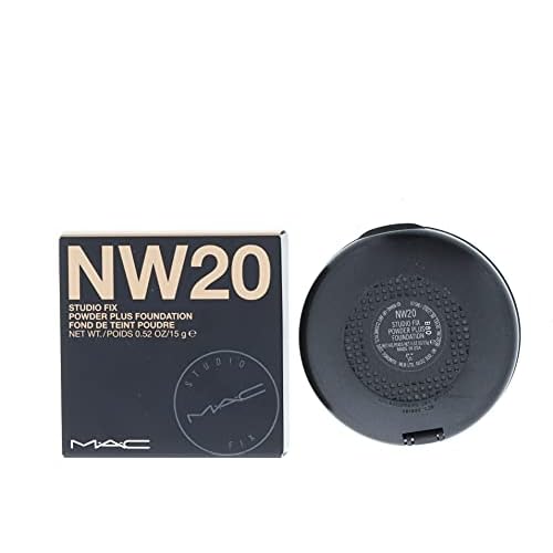 MAC Studio Fix Powder Plus Foundation NW20 - ROSY BEIGE WITH ROSY UNDERTONE FOR LIGHT SKIN (NEUTRAL-WARM) 15 g / 0.52 oz