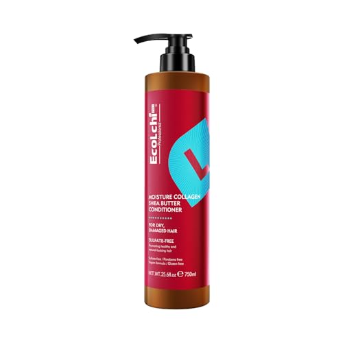 Collagen & Shea Butter Hair Conditioner for Dry & Damaged Hair 25.6 fl oz (750 ml) – ECOLCHIPRO