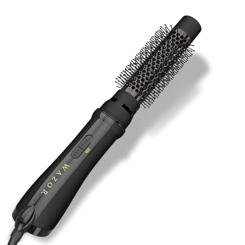 Wazor 4-in-1 Hot Air Brush Dryer Volumizer - Lightweight Ceramic Titanium Styler