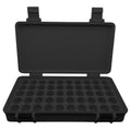 3D Printed Vial Storage Case - Waterproof 3ml Vial Storage Case with 50 Slots - Freezer Safe Hard Shell Essential Oil Case for Home, Fridge, Travel, 16mm Max Diameter, 35mm Max Height