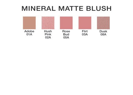 JOLIE Mineral Matte Blush Hush Pink 0.12oz Pressed Cheek Color & Blusher
