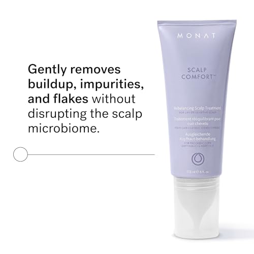 MONAT Scalp Comfort Rebalancing Treatment – Cooling Exfoliating Haircare 178 ml