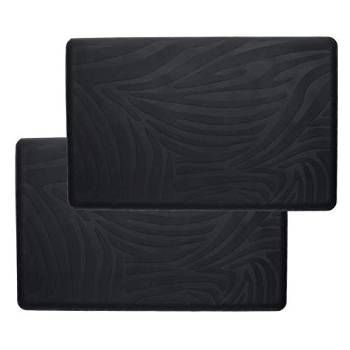 Heat Resistant Hair Styling Tool Mat 2 Pack - Silicone Surface Guard for Flat Iron Curling Iron