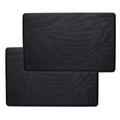 Heat Resistant Hair Styling Tool Mat 2 Pack - Silicone Surface Guard for Flat Iron Curling Iron