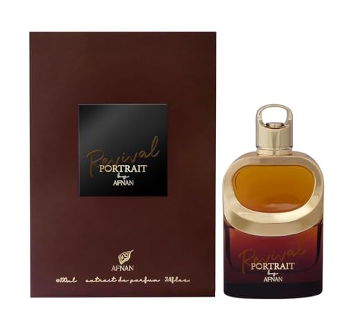 Afnan Portrait Revival Unisex EDP - 3.4 Fl Oz | Warm Spicy & Sweet Fragrance