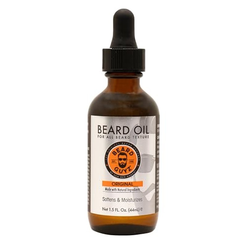 Beard Guyz Beard Oil ? Lightweight Beard Moisturizer & Conditioner ? Softens Facial Hair, Hydrates Skin Under Beard, Reduces Itch & Frizz ? Men¡¯s Grooming Oil, 1.5 oz