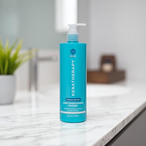 Deep Conditioning Hair Mask with Keratin, Jojoba & Walnut Oil - 16.9 fl oz